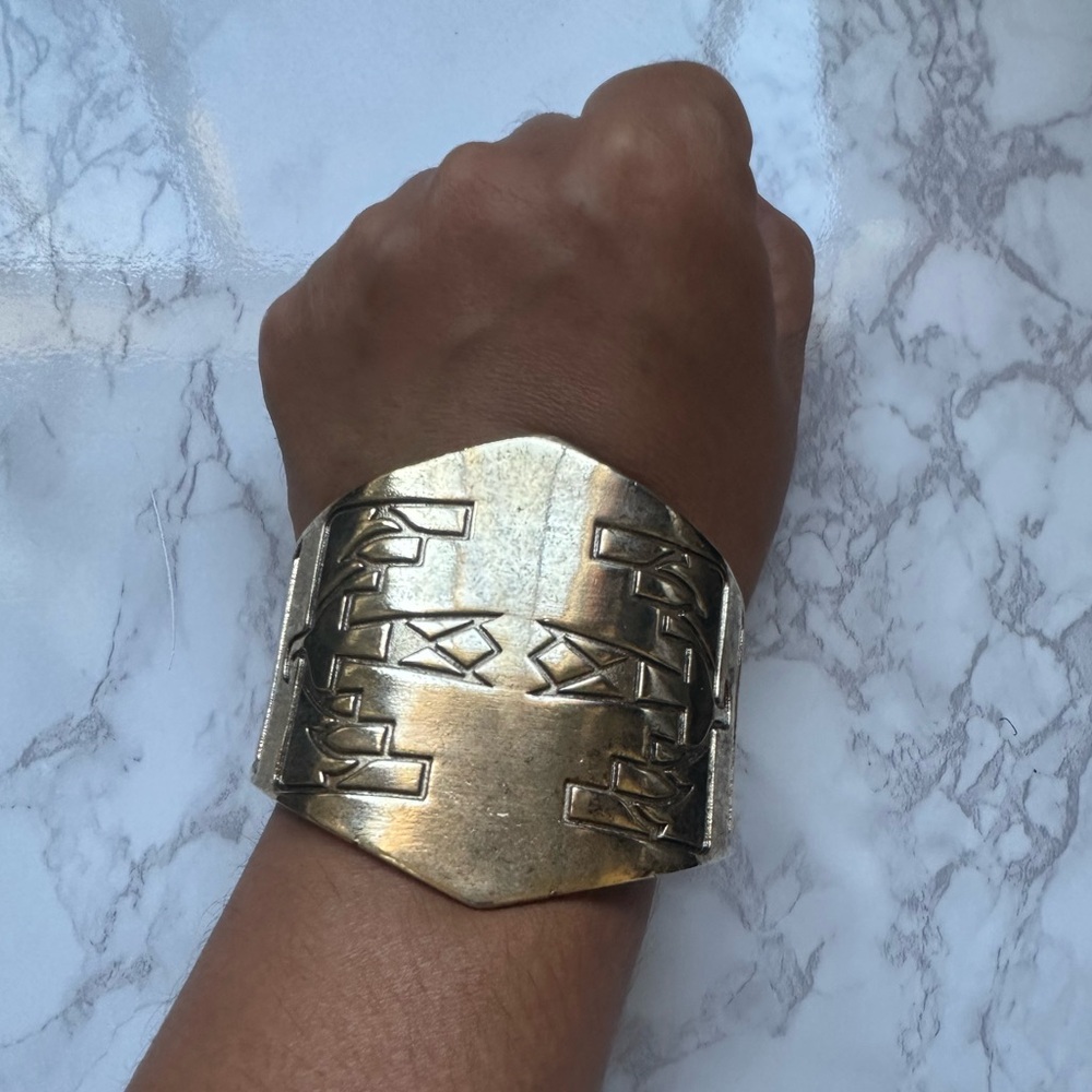Low Luv x Erin Wasson Gold Cuff Bracelet